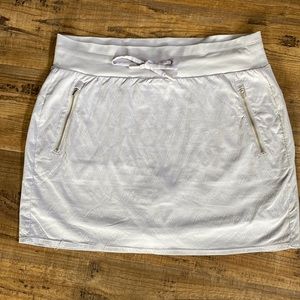Athleta light gray skort